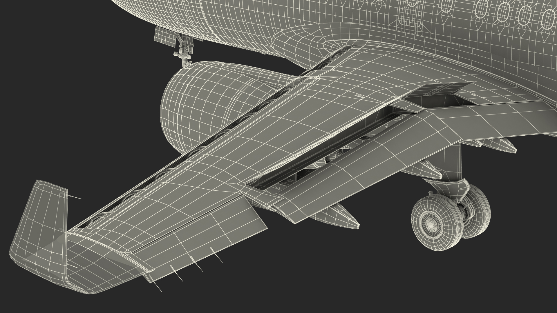 3D Airbus A220 100 Delta Detailed Interior Rigged