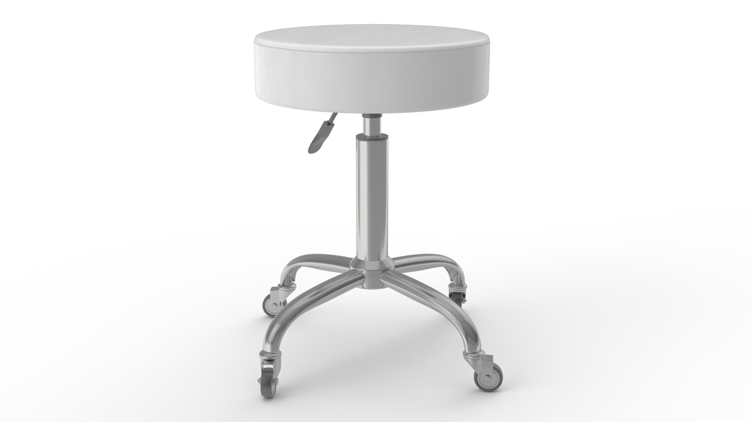 3D model Rolling Medical Spa Stool