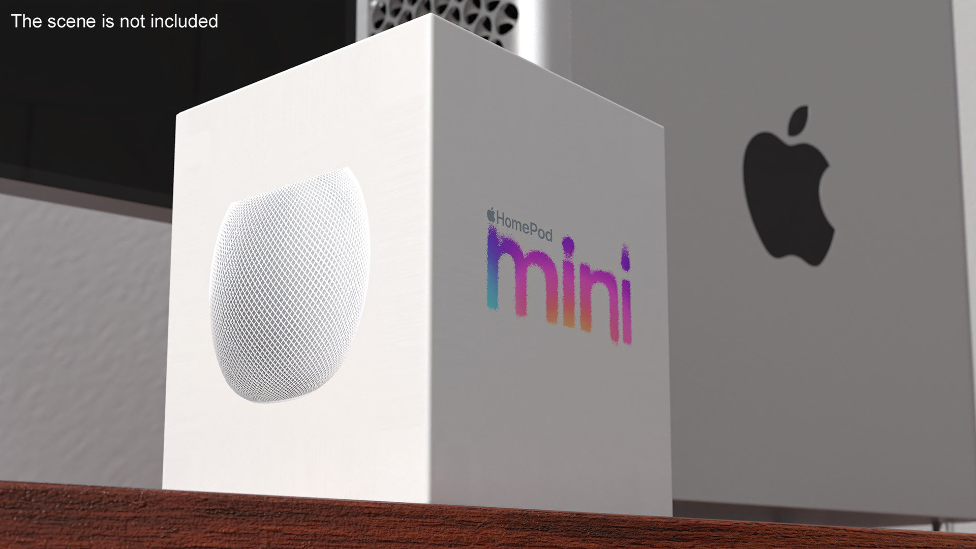 3D Apple HomePod Mini Packaging model