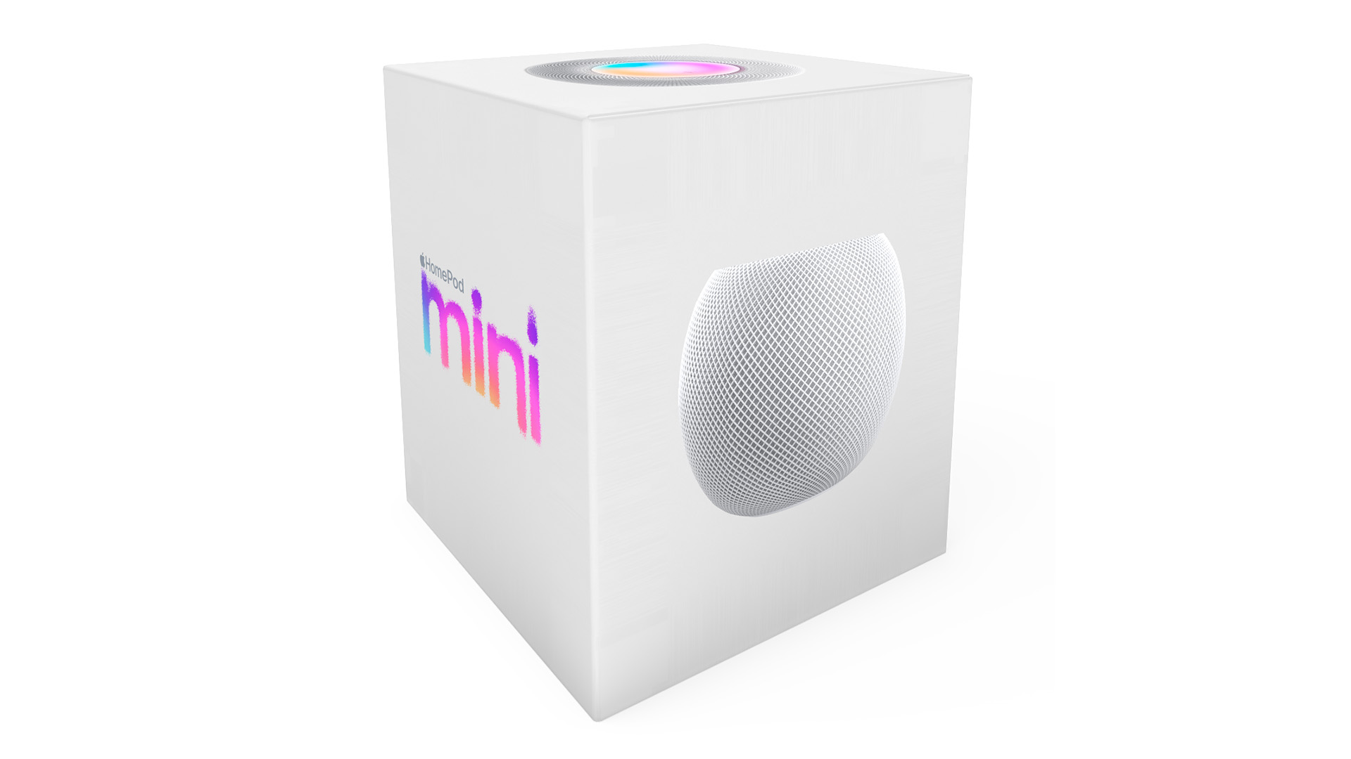 3D Apple HomePod Mini Packaging model