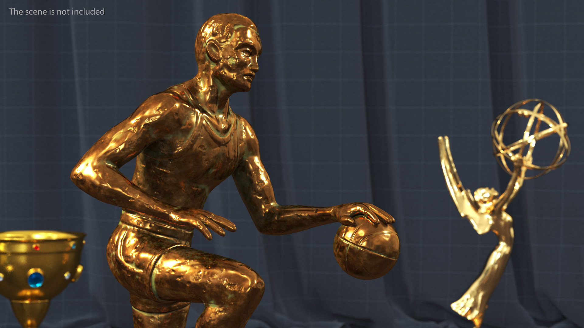 3D Basketball Best Player Award model