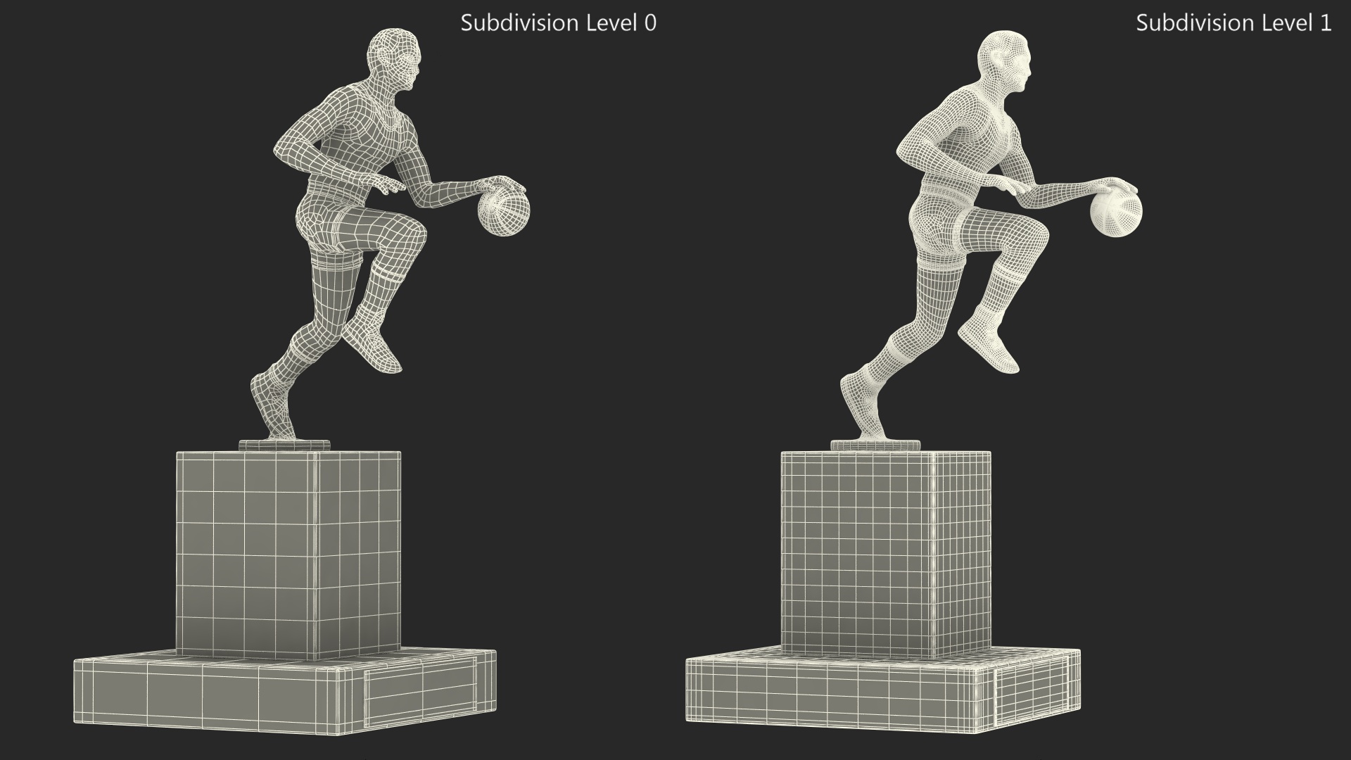 3D Basketball Best Player Award model