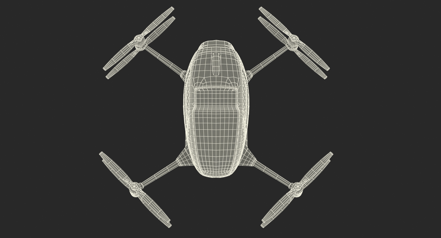 Drone Air Taxi 3D model