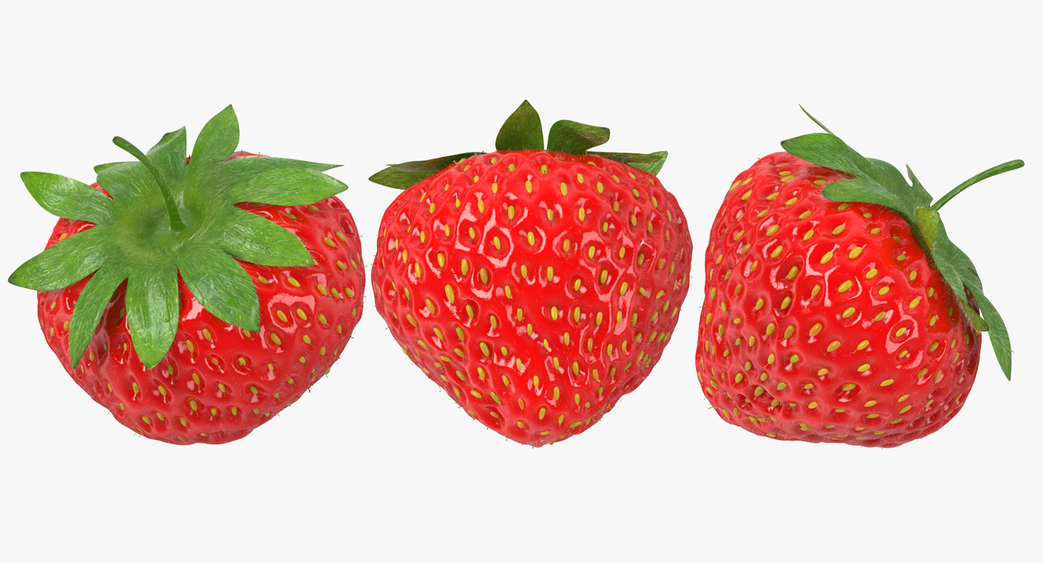 3D model Strawberry