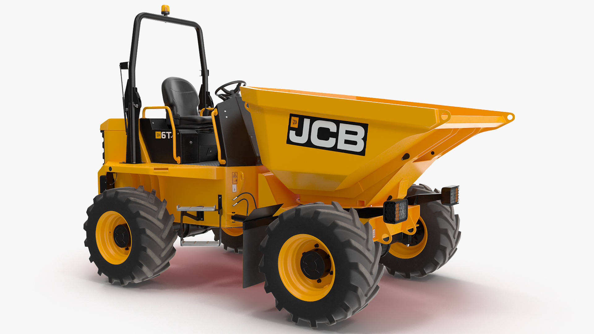 3D model JCB 6T-1 Site Dumper