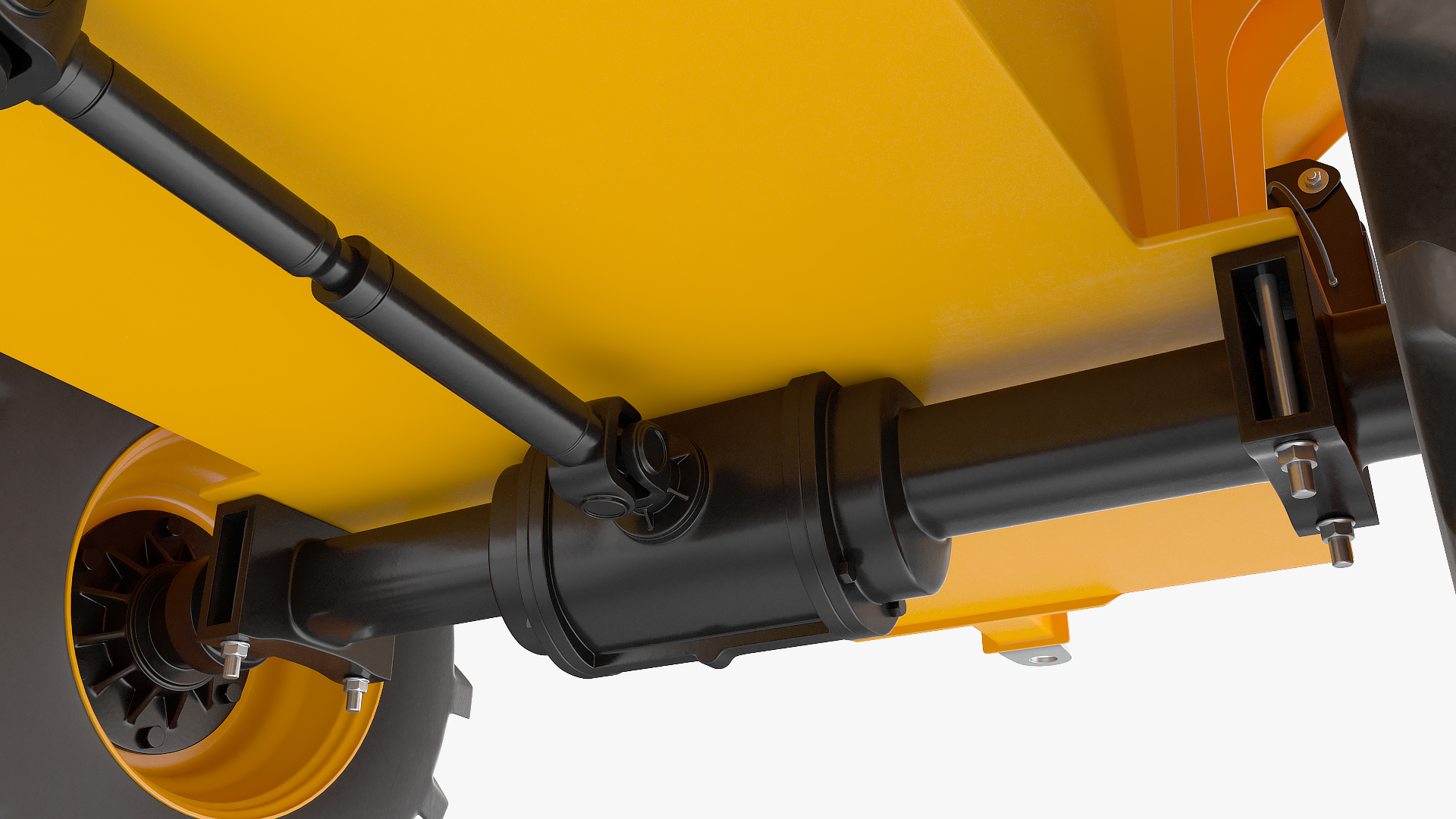 3D model JCB 6T-1 Site Dumper