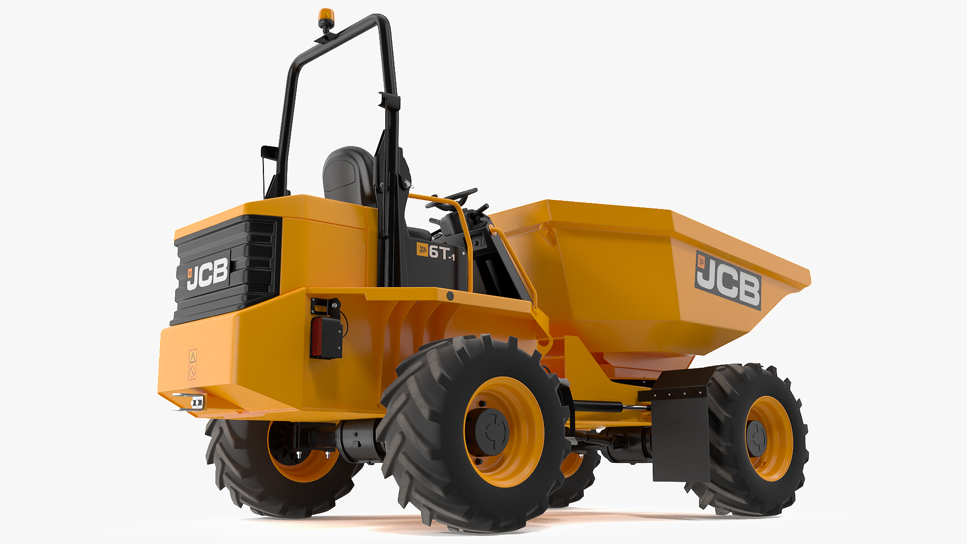 3D model JCB 6T-1 Site Dumper