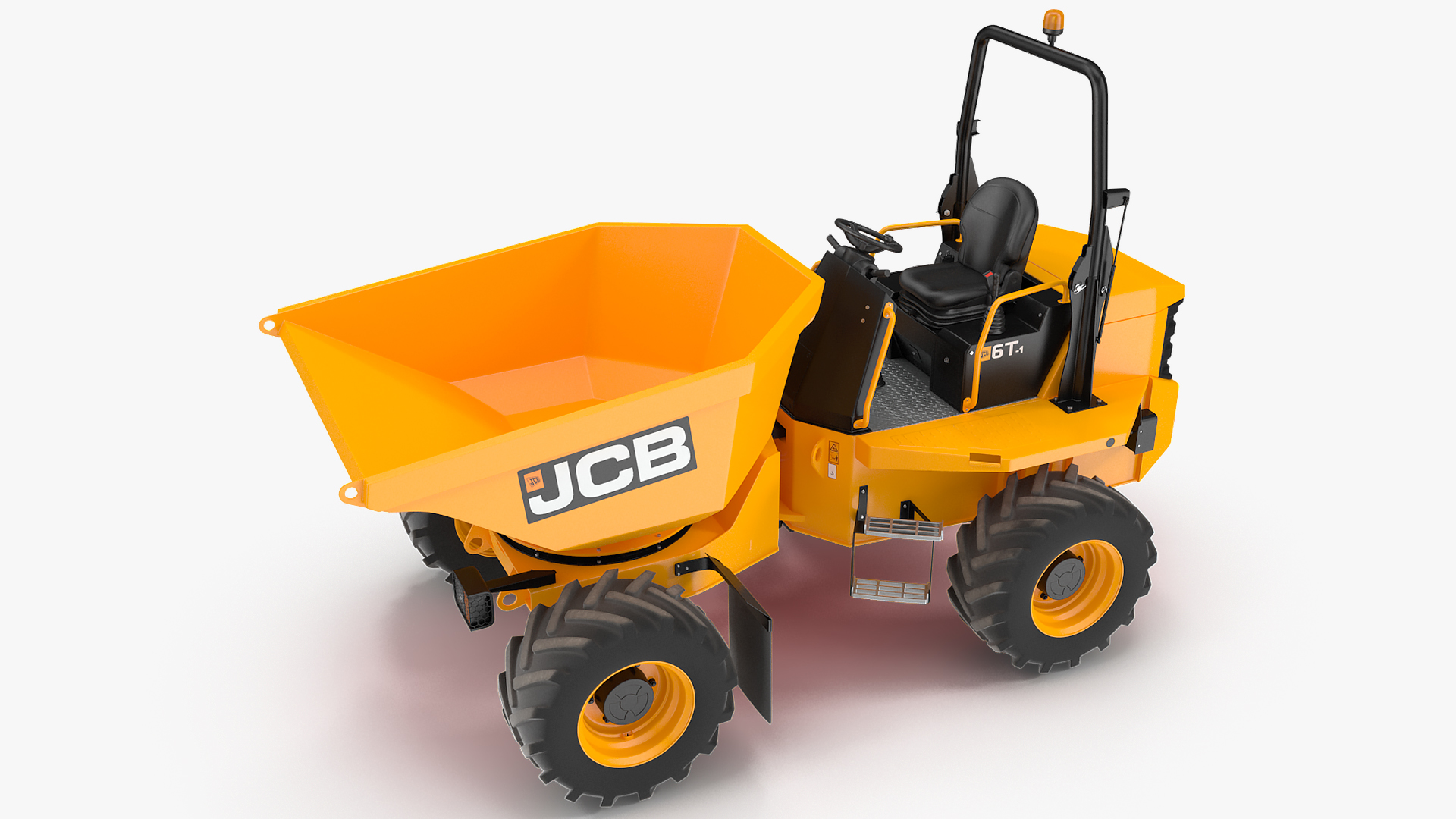 3D model JCB 6T-1 Site Dumper