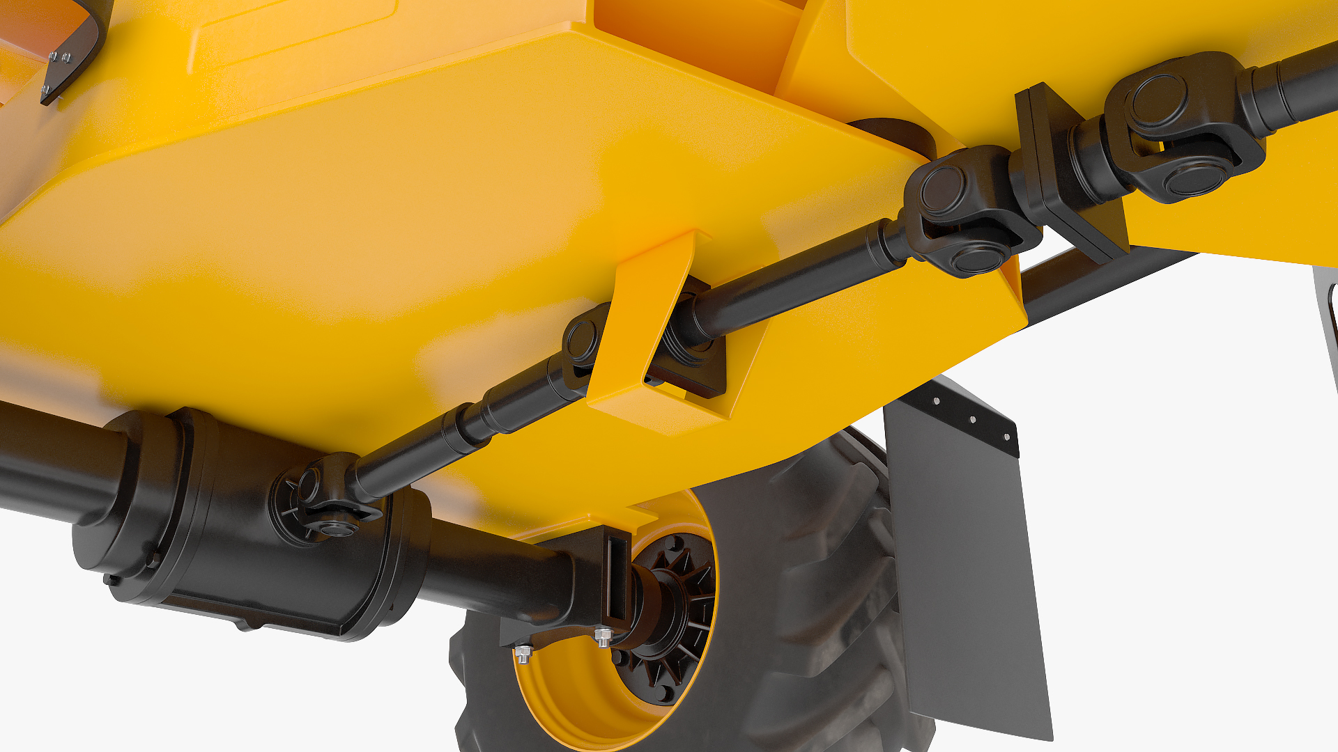 3D model JCB 6T-1 Site Dumper