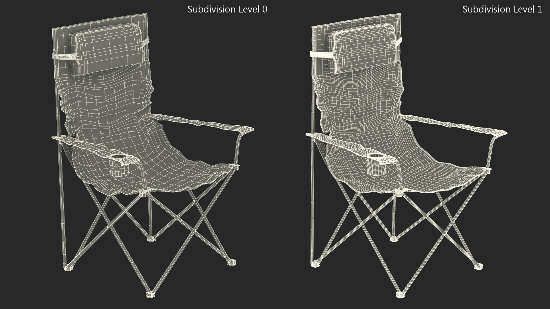 3D Folding Camping Chair