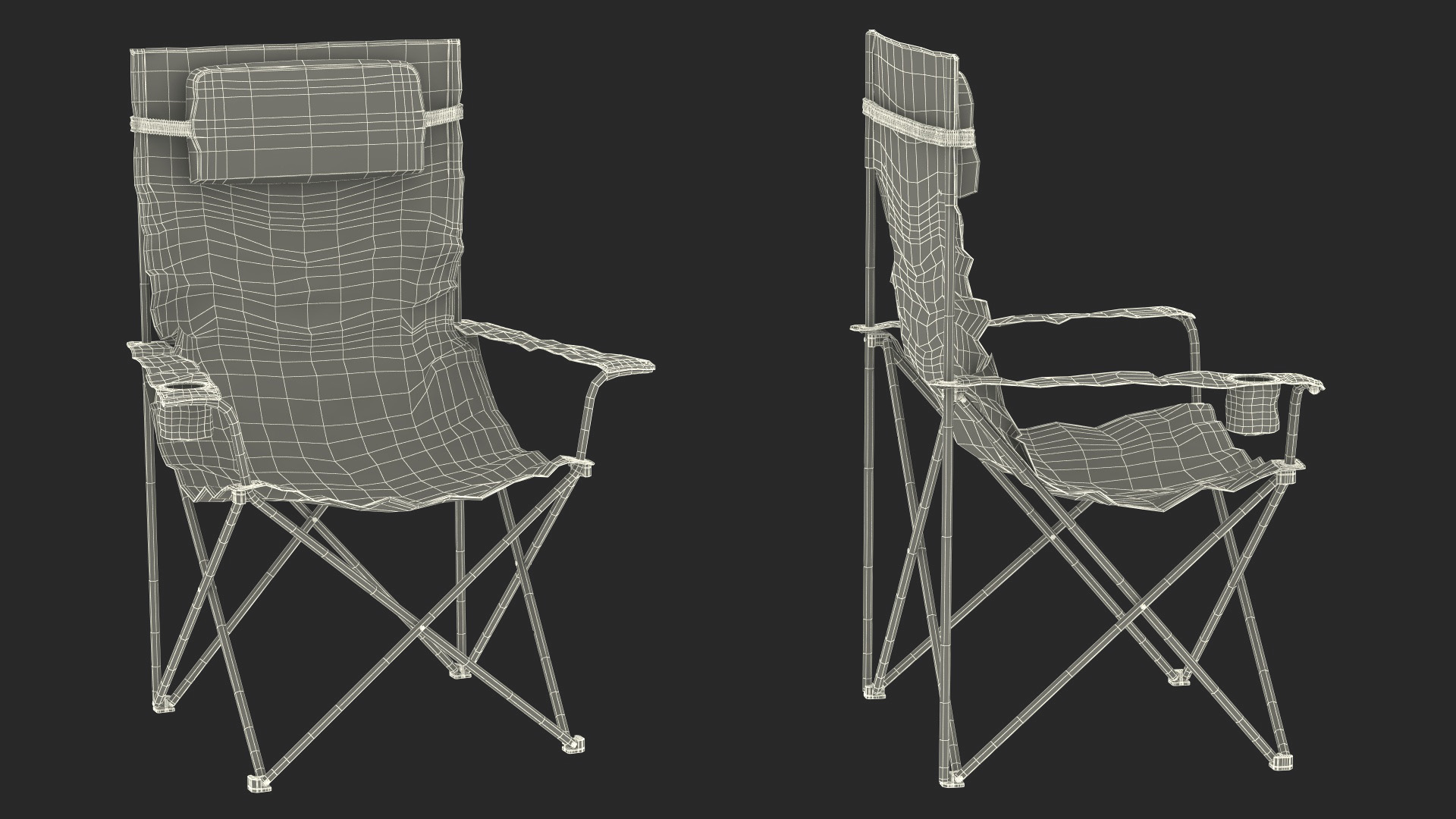 3D Folding Camping Chair