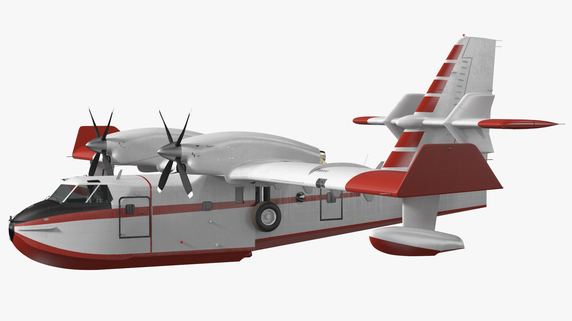 3D Amphibious Aircraft Flight