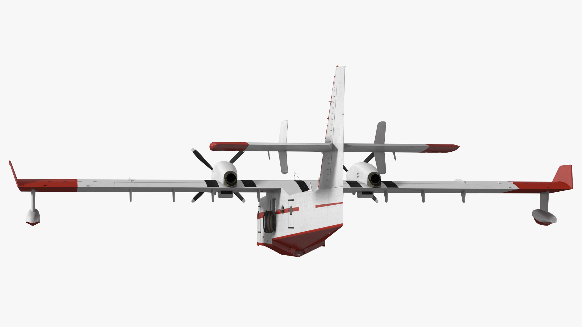 3D Amphibious Aircraft Flight