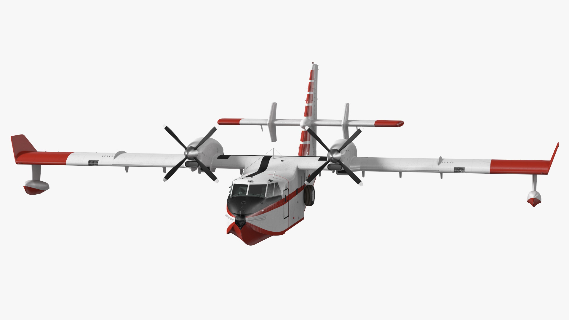 3D Amphibious Aircraft Flight