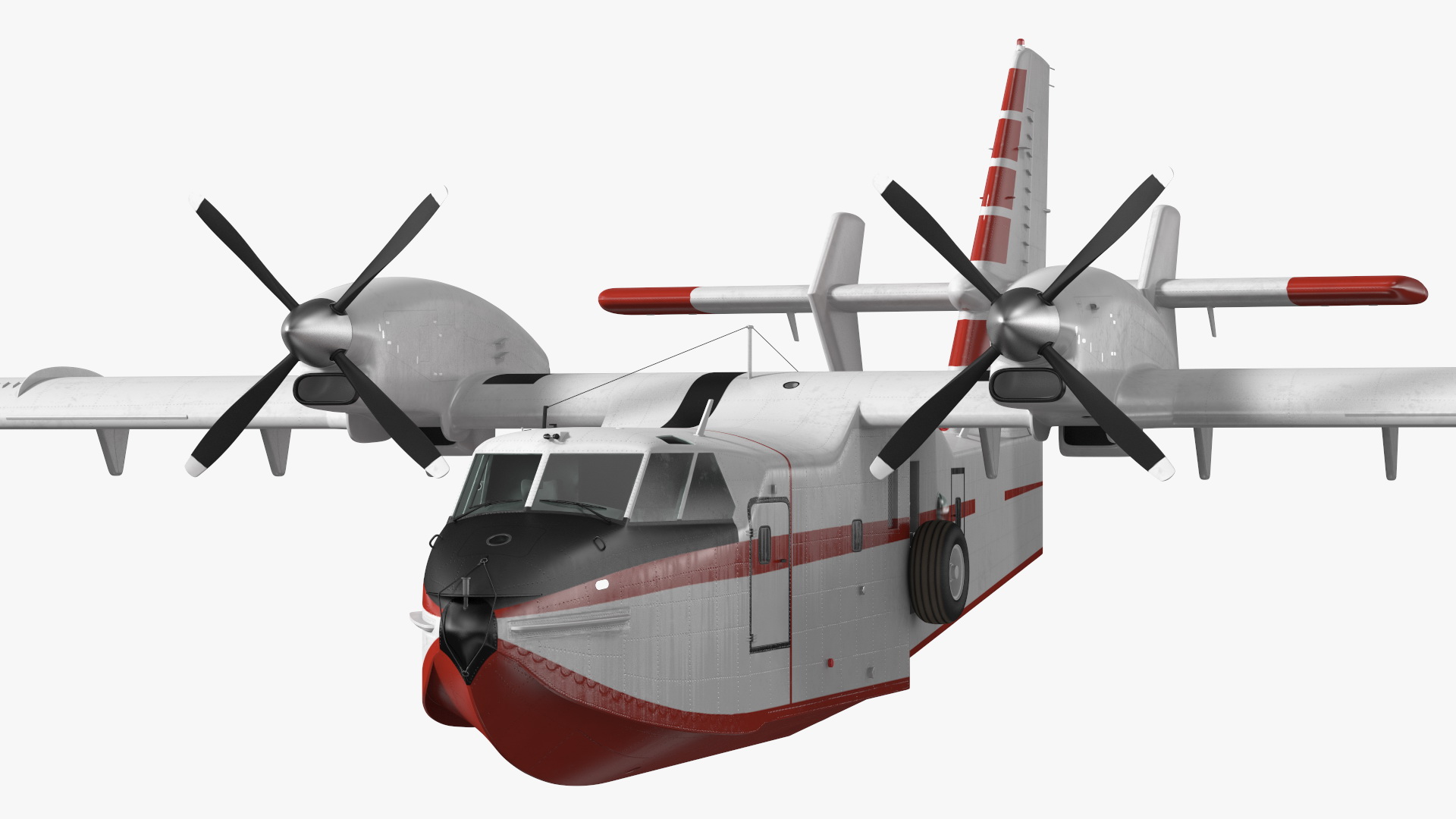 3D Amphibious Aircraft Flight