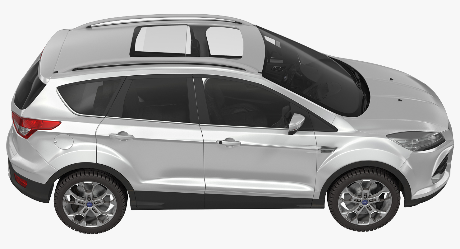 3D Ford Kuga FWD 2016 model