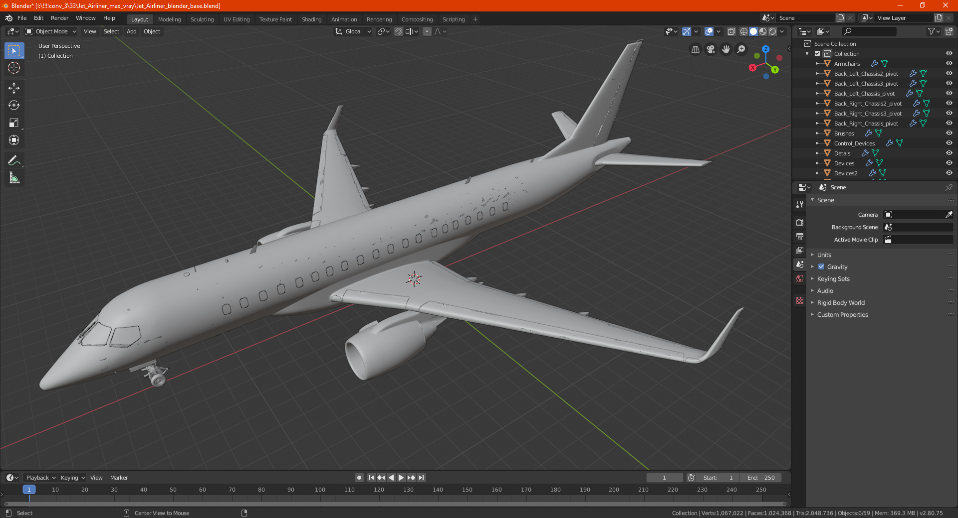 Jet Airliner 3D