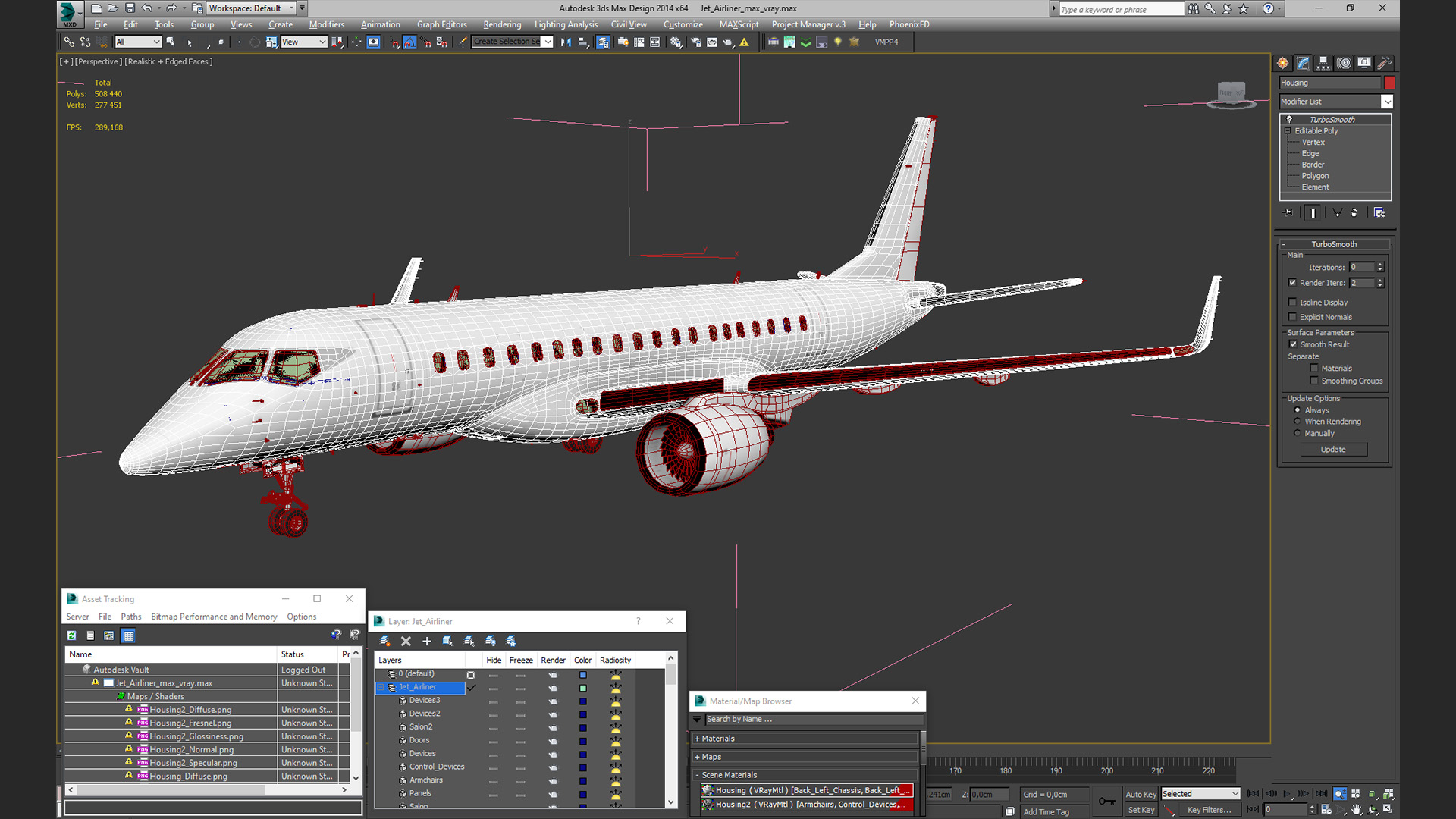 Jet Airliner 3D