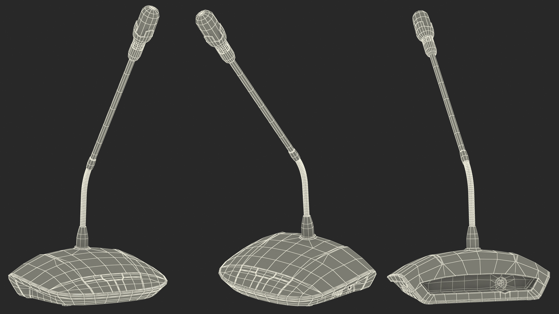 3D Conference System Microphone model