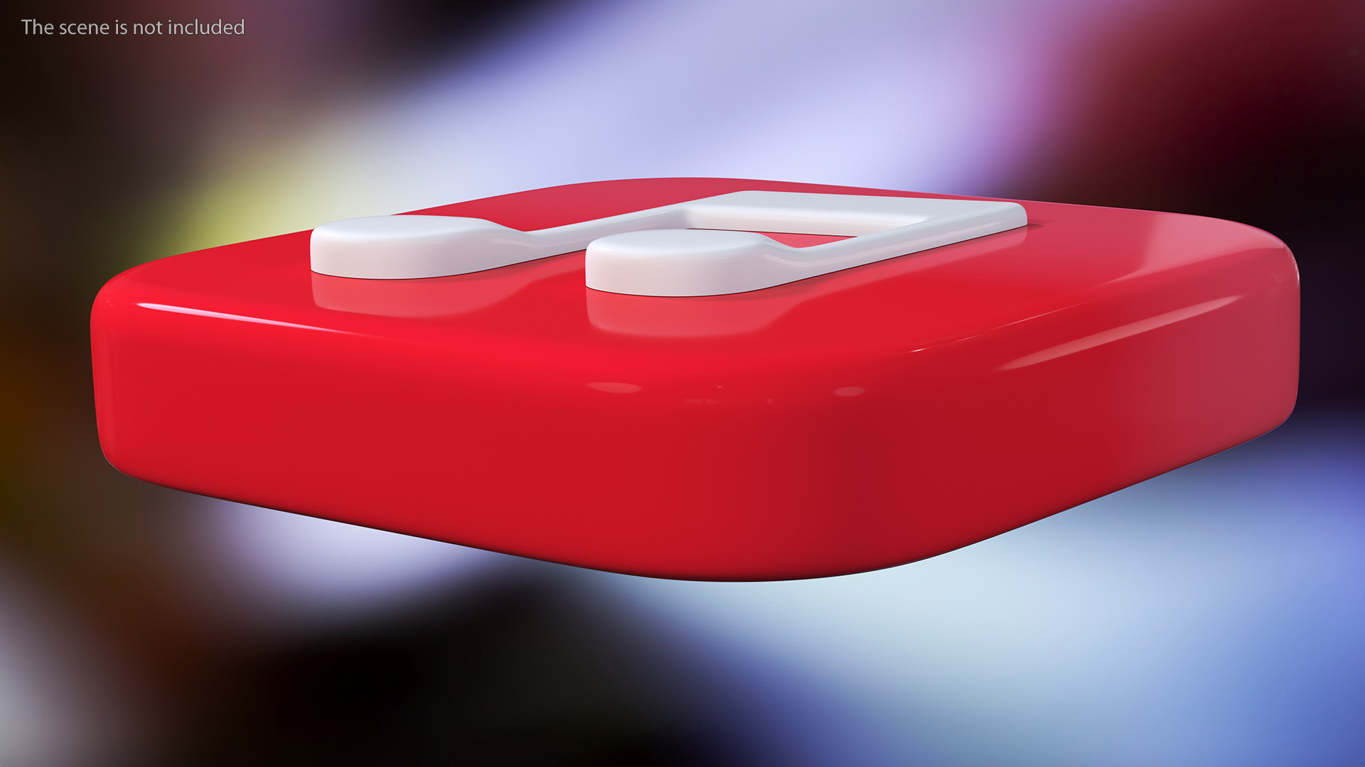 3D iPhone iOS Music Icon