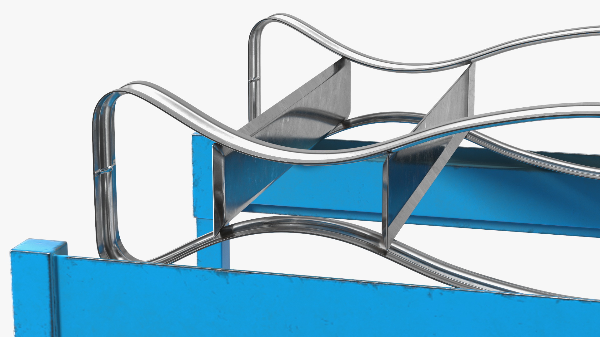 3D Barrel Horizontal Retention Basin model