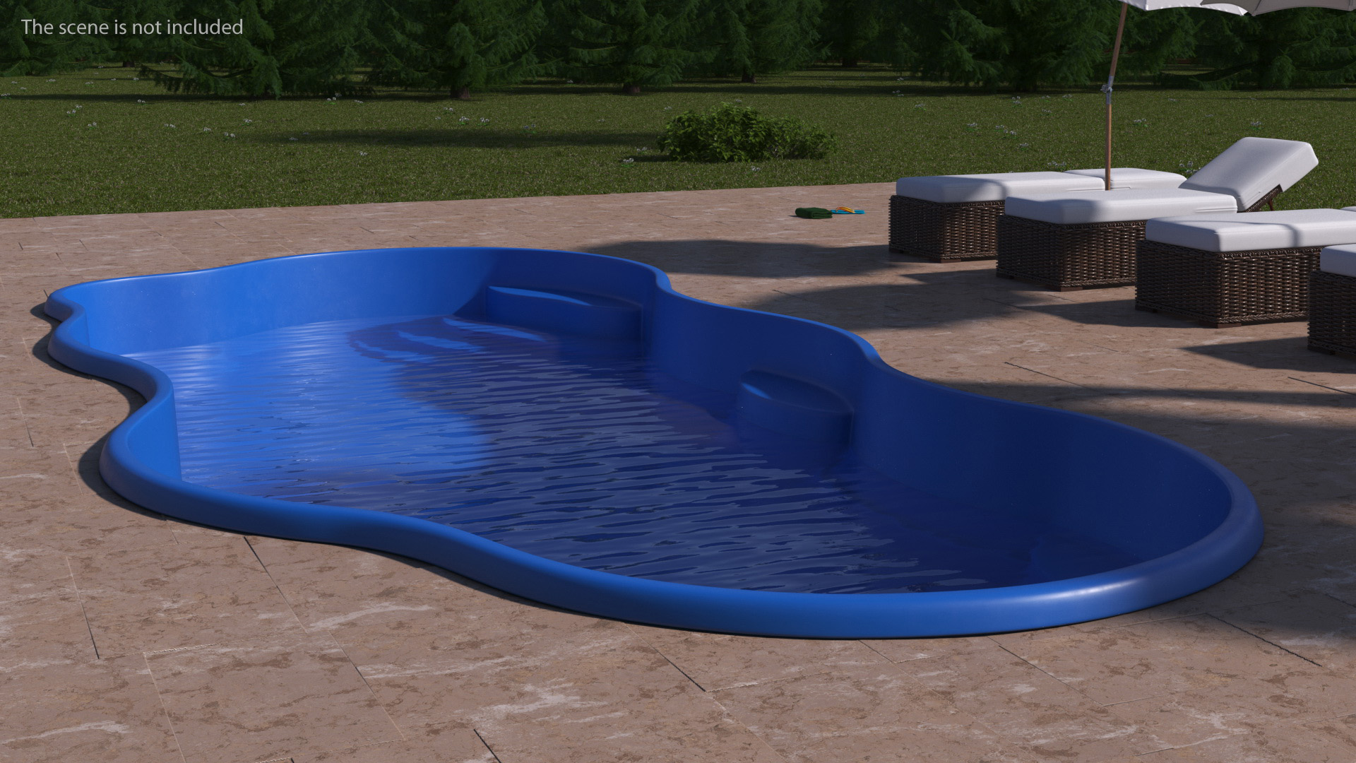 3D model Olympia 16 Pool