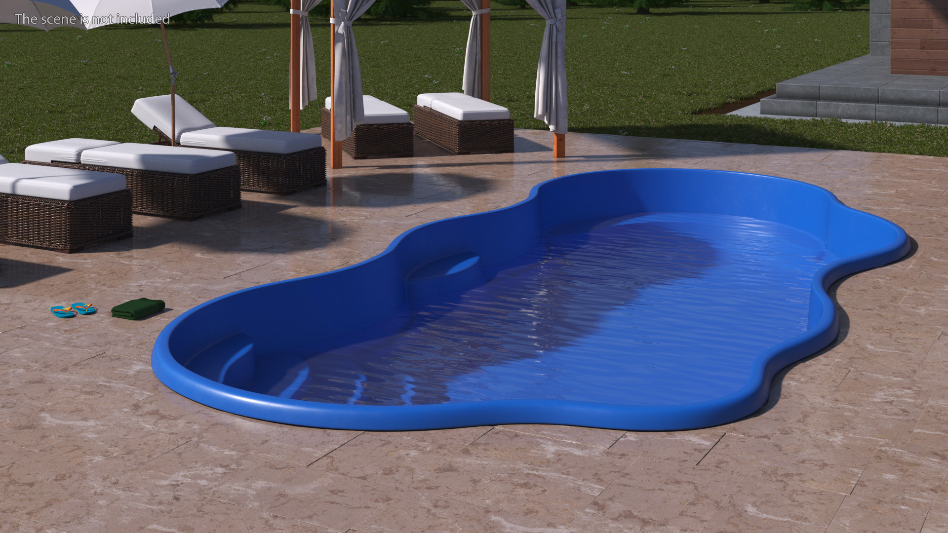 3D model Olympia 16 Pool