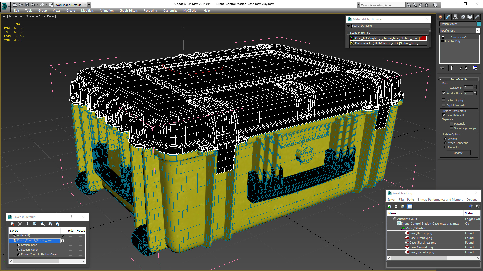 3D Drone Control Station Case