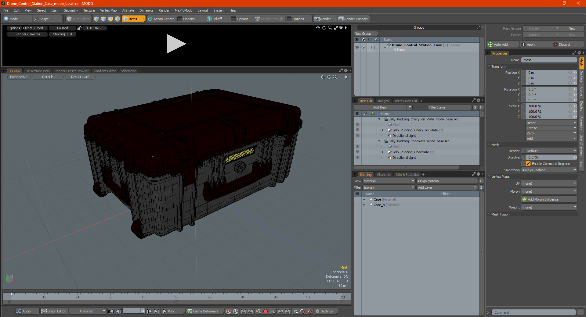 3D Drone Control Station Case