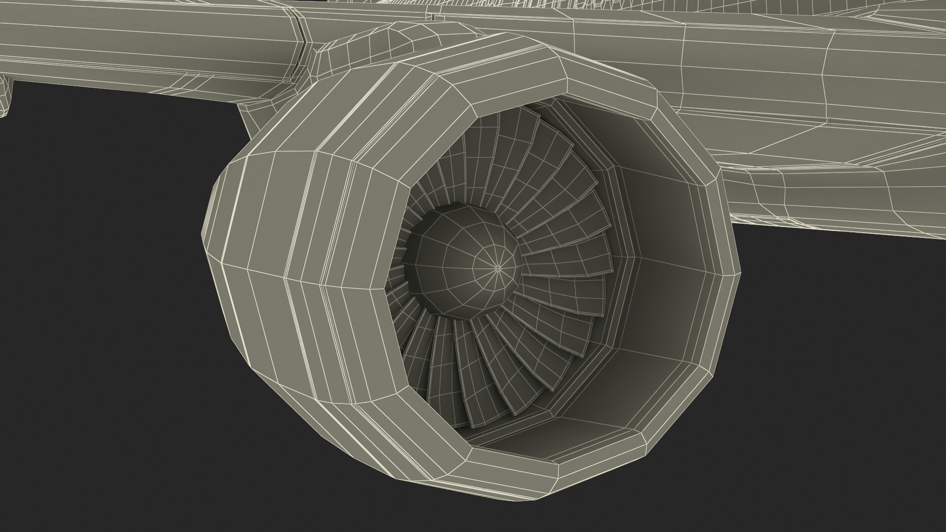 American Airlines Boeing 757 Airliner 3D