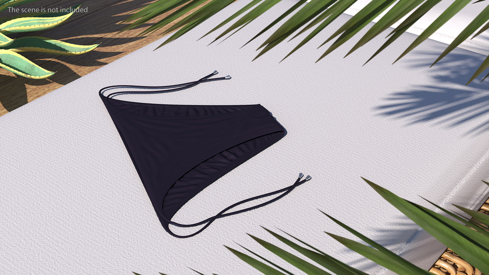 3D Tie Side Bikini Bottoms model