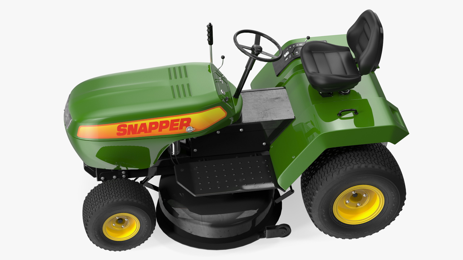 Snapper Lawn Tractor Rigged 3D