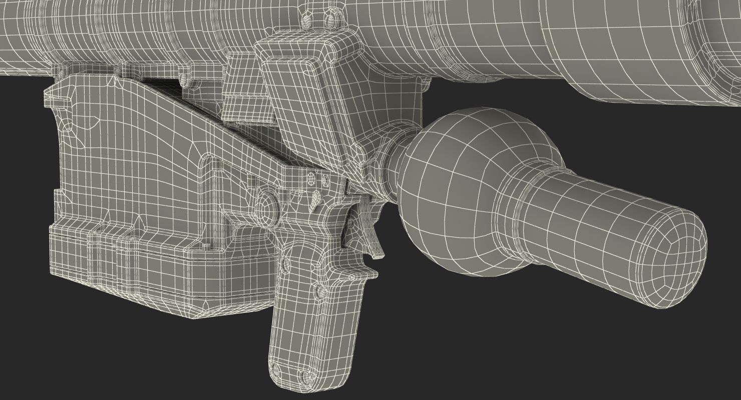 SA 18 Grouse Launch Tube 3D model