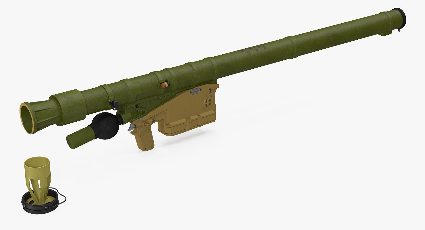 SA 18 Grouse Launch Tube 3D model