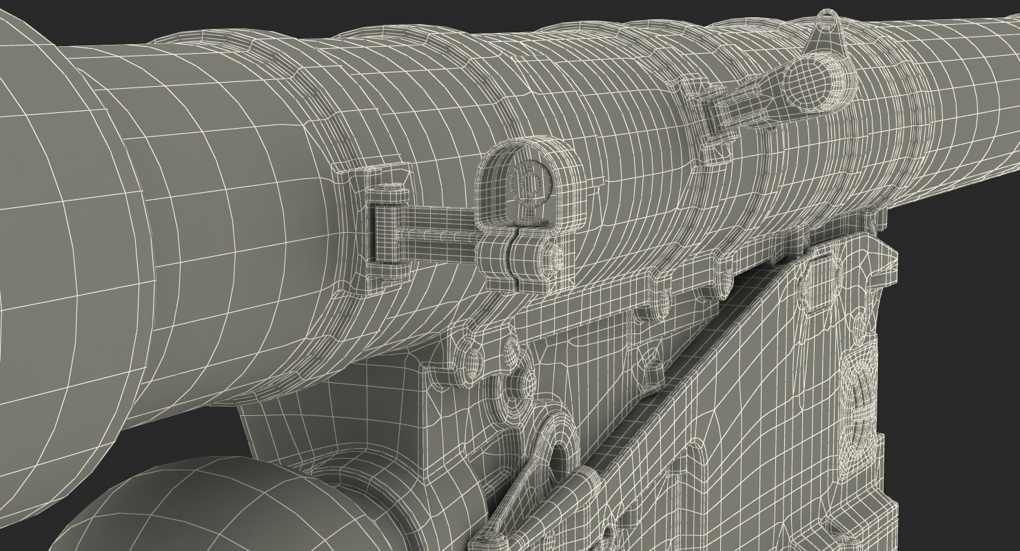 SA 18 Grouse Launch Tube 3D model