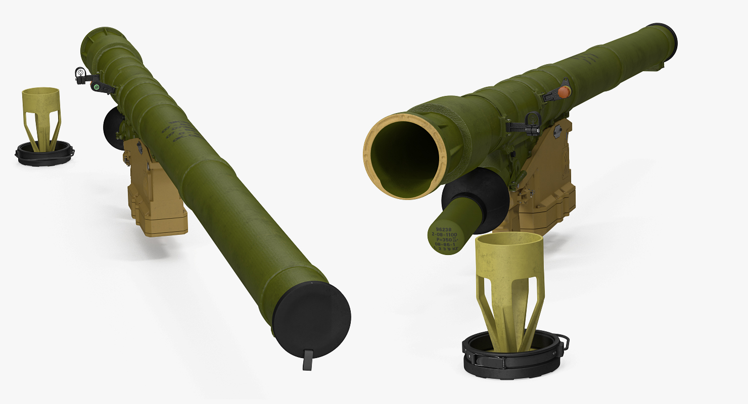 SA 18 Grouse Launch Tube 3D model