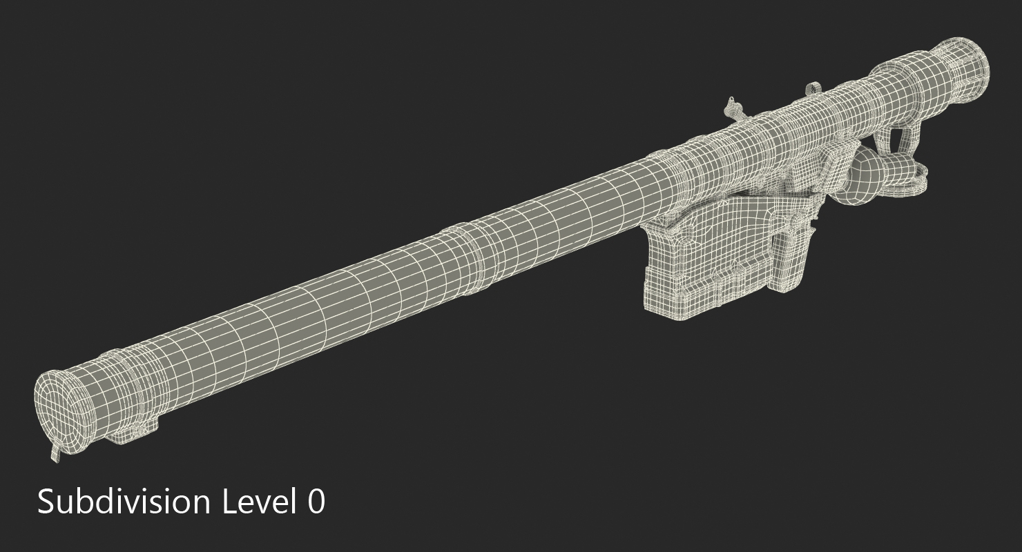 SA 18 Grouse Launch Tube 3D model