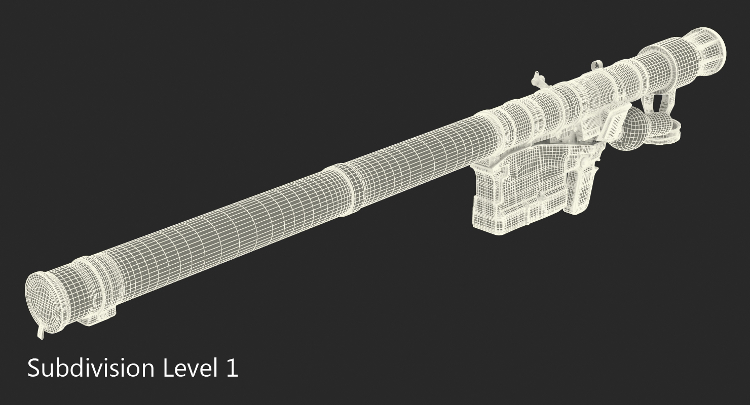 SA 18 Grouse Launch Tube 3D model