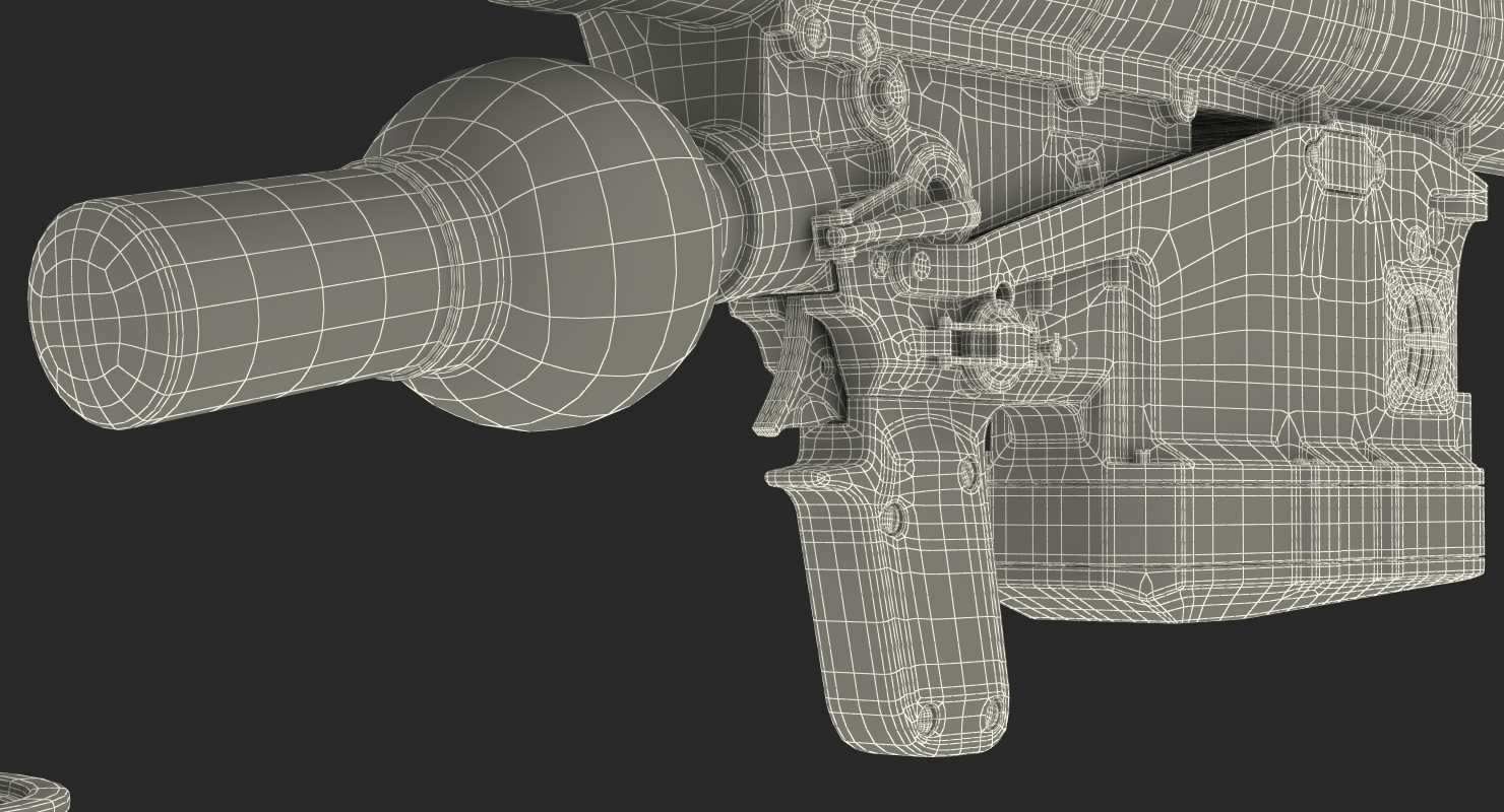 SA 18 Grouse Launch Tube 3D model