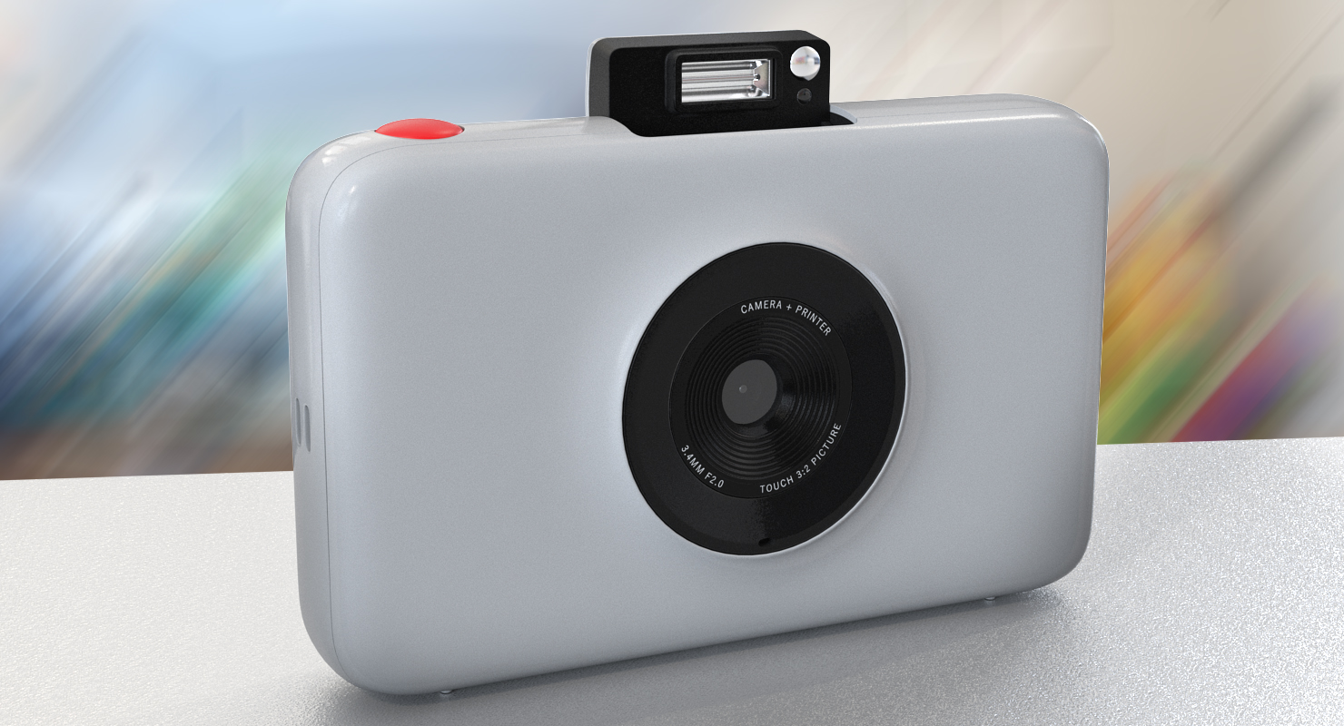 3D model Digital Instant Camera Generic