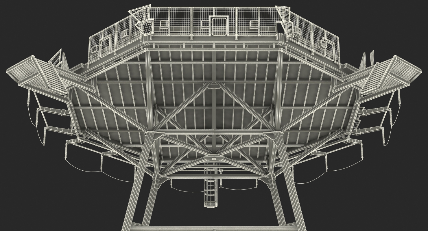 Helipad 3D model