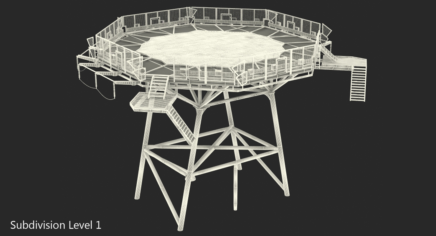 Helipad 3D model