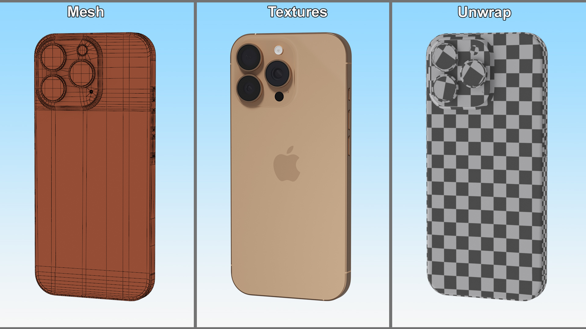 IPhone 16 Pro Desert Titanium 3D model