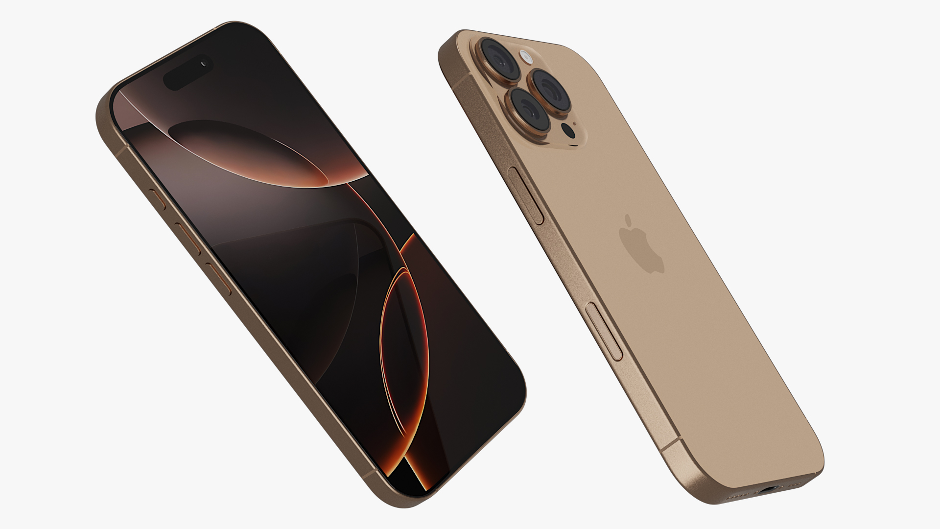 IPhone 16 Pro Desert Titanium 3D model