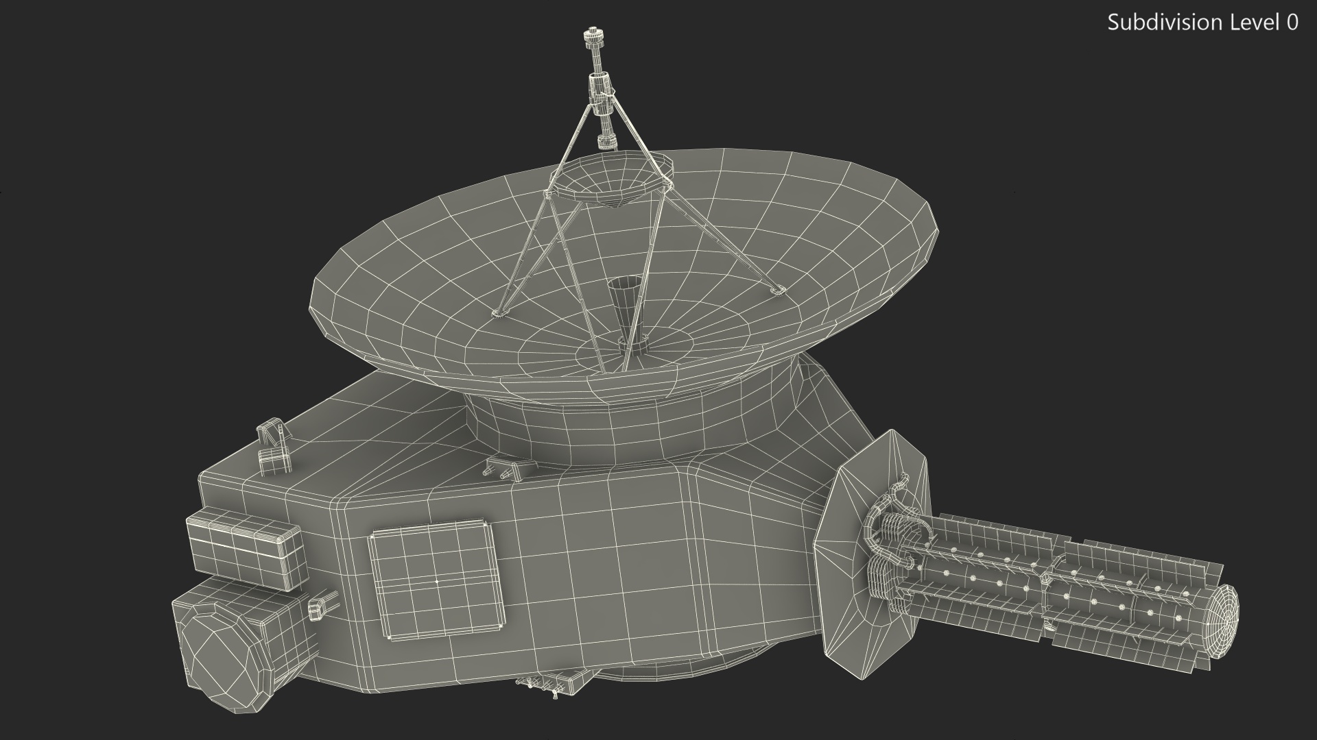 Automatic Interplanetary Station 3D