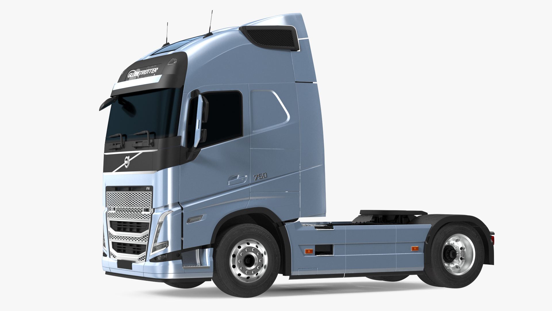 Volvo FH16 750 Globetrotter Truck Exterior Only 3D