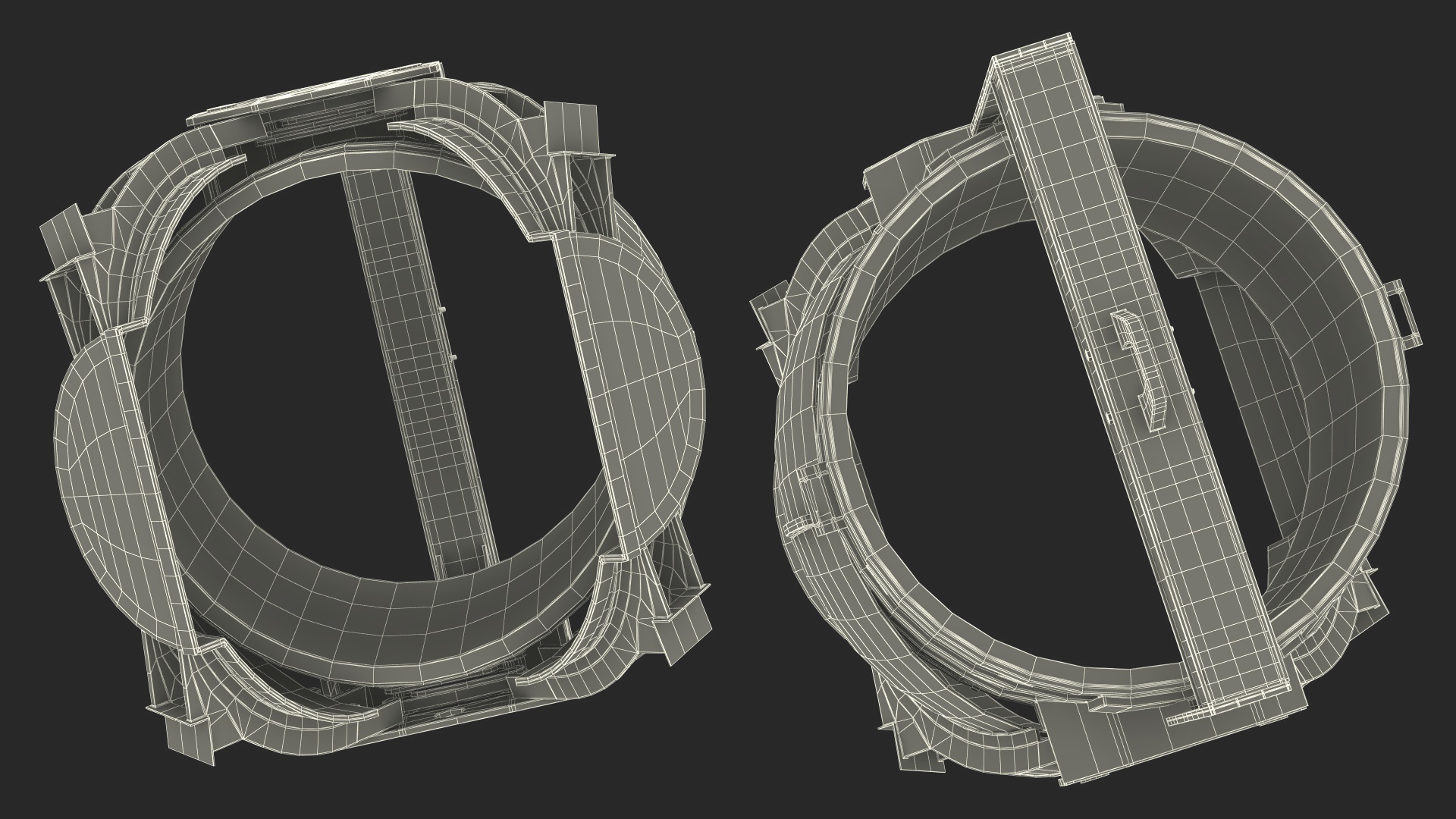 Charging Bucket with Open Bottom 3D