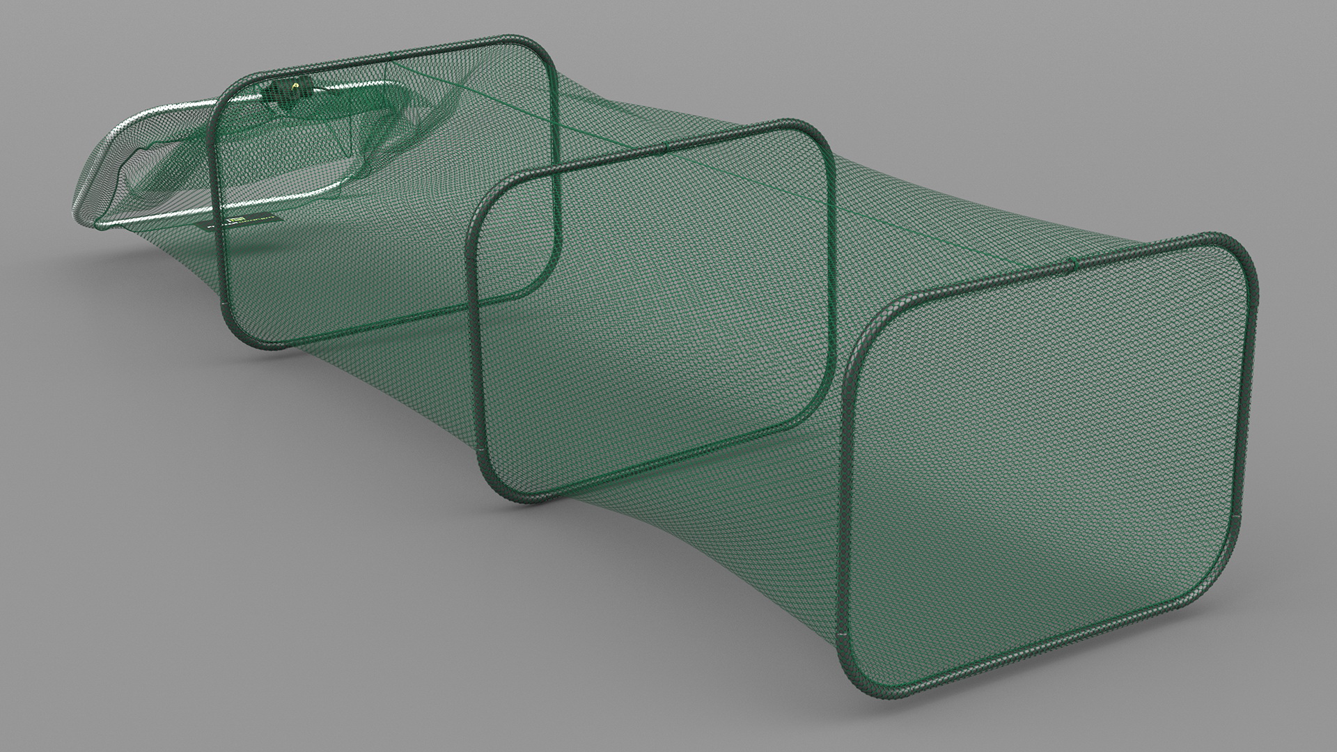 3D Mesh Fishing Cage Unfolded