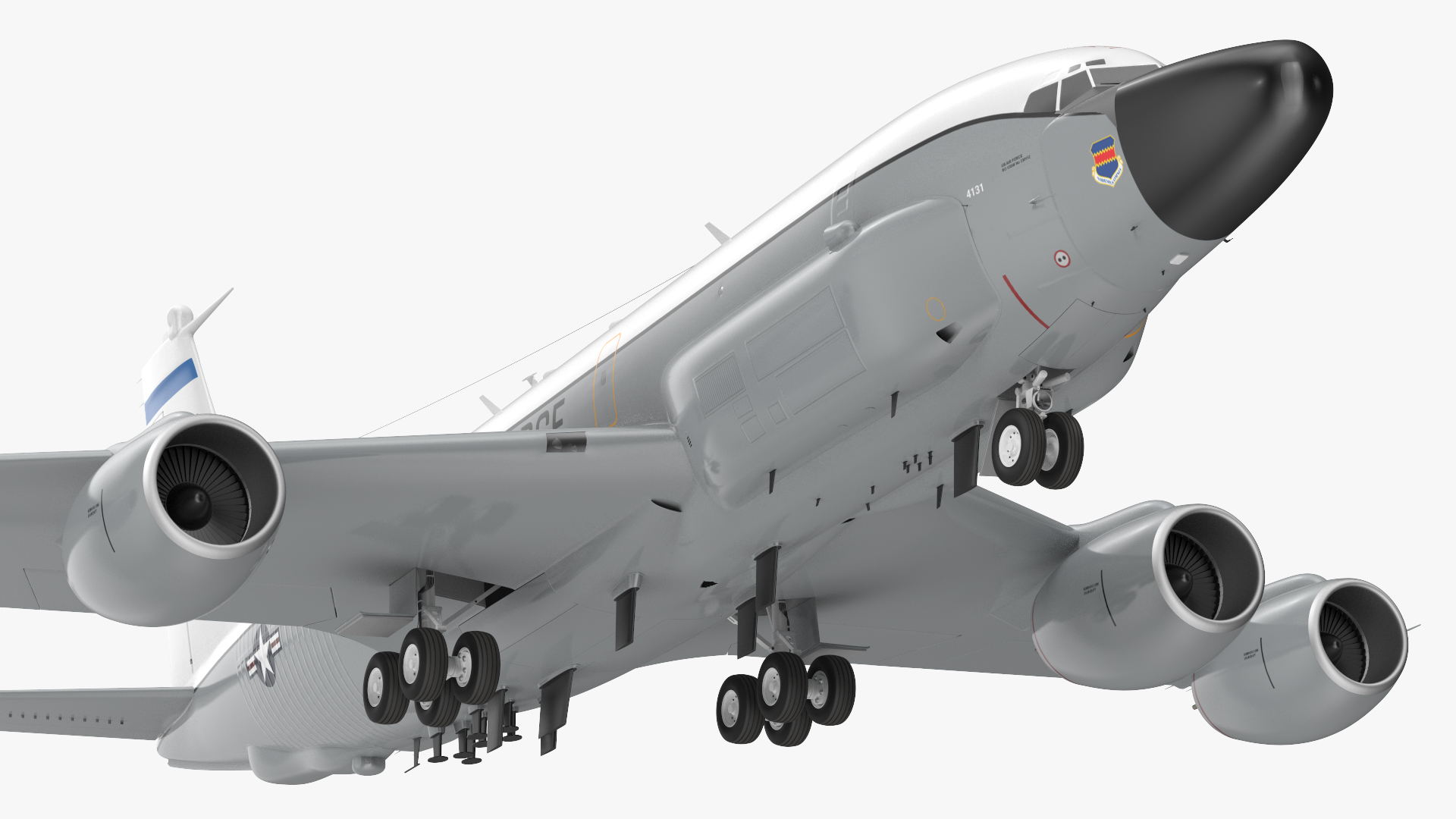 3D Boeing RC-135W Rivet Joint