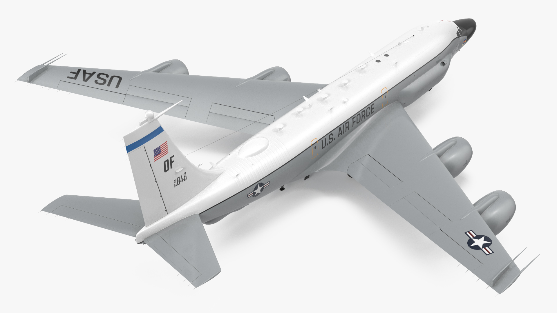 3D Boeing RC-135W Rivet Joint